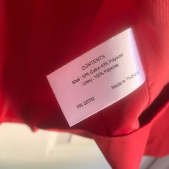 Gallery Red Double-Breasted Jacket - Picture 6 of 8